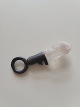 Load image into Gallery viewer, Antique Vintage Key with Dreamsicle Dreamcoat Lemurian Handmade OOAK
