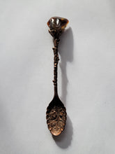 Load image into Gallery viewer, Vintage Style Spoon Topped with Fire Agate Handmade OOAK
