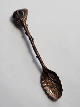 Load image into Gallery viewer, Vintage Style Spoon Topped with Fire Agate Handmade OOAK
