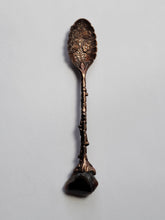 Load image into Gallery viewer, Vintage Style Spoon Topped with Fire Agate Handmade OOAK
