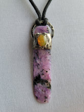 Load image into Gallery viewer, Chariote Blade with Opal Handmade OOAK
