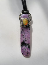 Load image into Gallery viewer, Chariote Blade with Opal Handmade OOAK
