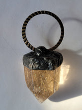 Load image into Gallery viewer, Light Smoky with Rutile Talisman Handmade OOAK
