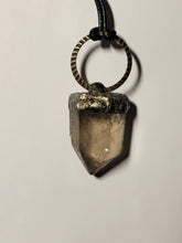 Load image into Gallery viewer, Light Smoky with Rutile Talisman Handmade OOAK
