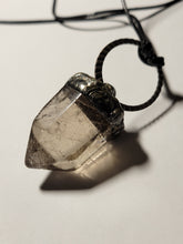 Load image into Gallery viewer, Light Smoky with Rutile Talisman Handmade OOAK
