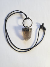 Load image into Gallery viewer, Light Smoky with Rutile Talisman Handmade OOAK
