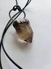 Load image into Gallery viewer, Light Smoky with Rutile Talisman Handmade OOAK
