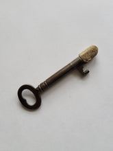 Load image into Gallery viewer, Antique Skeleton Key Wand with Natural Felddpar Handmade OOAK
