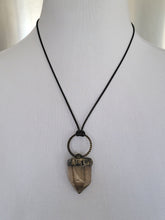 Load image into Gallery viewer, Light Smoky with Rutile Talisman Handmade OOAK
