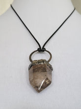 Load image into Gallery viewer, Light Smoky with Rutile Talisman Handmade OOAK
