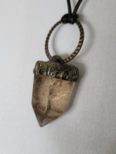 Load image into Gallery viewer, Light Smoky with Rutile Talisman Handmade OOAK
