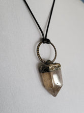 Load image into Gallery viewer, Light Smoky with Rutile Talisman Handmade OOAK
