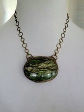 Load image into Gallery viewer, Large Serpentine Necklace Handmade OOAK
