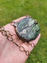 Load image into Gallery viewer, Large Serpentine Necklace Handmade OOAK
