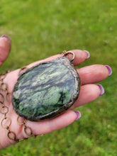 Load image into Gallery viewer, Large Serpentine Necklace Handmade OOAK
