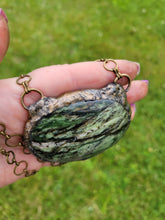 Load image into Gallery viewer, Large Serpentine Necklace Handmade OOAK
