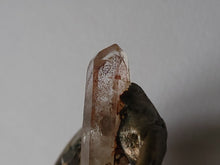 Load image into Gallery viewer, Mini Hemitite Included Quartz Cluster Necklace Handmade  OOAK
