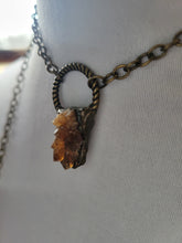 Load image into Gallery viewer, Mini Moroccan New Find Citrine Cluster Necklace Handmade  OOAK
