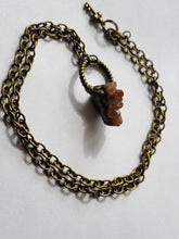 Load image into Gallery viewer, Mini Moroccan New Find Citrine Cluster Necklace Handmade  OOAK
