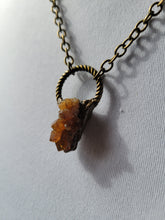 Load image into Gallery viewer, Mini Moroccan New Find Citrine Cluster Necklace Handmade  OOAK
