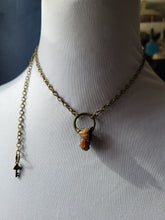 Load image into Gallery viewer, Mini Moroccan New Find Citrine Cluster Necklace Handmade  OOAK
