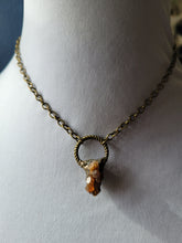 Load image into Gallery viewer, Mini Moroccan New Find Citrine Cluster Necklace Handmade  OOAK
