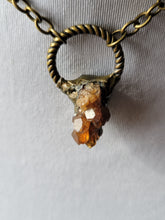 Load image into Gallery viewer, Mini Moroccan New Find Citrine Cluster Necklace Handmade  OOAK
