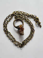 Load image into Gallery viewer, Mini Moroccan New Find Citrine Cluster Necklace Handmade  OOAK
