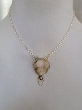 Load image into Gallery viewer, Spirit Quartz Cluster with Pearl Handmade OOAK
