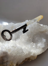 Load image into Gallery viewer, Mango Quartz Antique Vintage Skeleton Key Handmade OOAK
