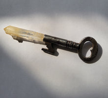 Load image into Gallery viewer, Mango Quartz Antique Vintage Skeleton Key Handmade OOAK
