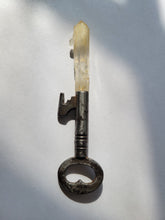 Load image into Gallery viewer, Mango Quartz Antique Vintage Skeleton Key Handmade OOAK
