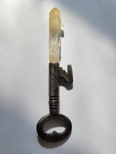 Load image into Gallery viewer, Mango Quartz Antique Vintage Skeleton Key Handmade OOAK
