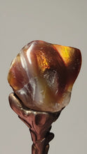 Load image into Gallery viewer, Vintage Style Spoon Topped with Fire Agate Handmade OOAK
