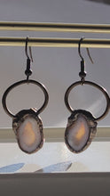 Load and play video in Gallery viewer, Baby Geode Earrings Handmade OOAK
