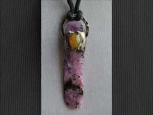 Load and play video in Gallery viewer, Chariote Blade with Opal Handmade OOAK
